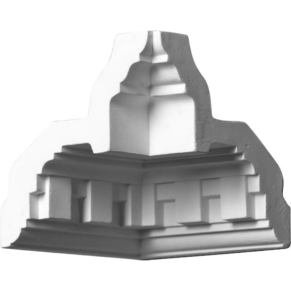 Ekena Millwork 4 1/2"P x 4 1/2"H Inside Corner Moulding (matches moulding MLD04X04X06DE) MIC04X04DE - main